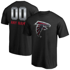 NFL Atlanta Falcons Personalized Midnight Mascot T-Shirt