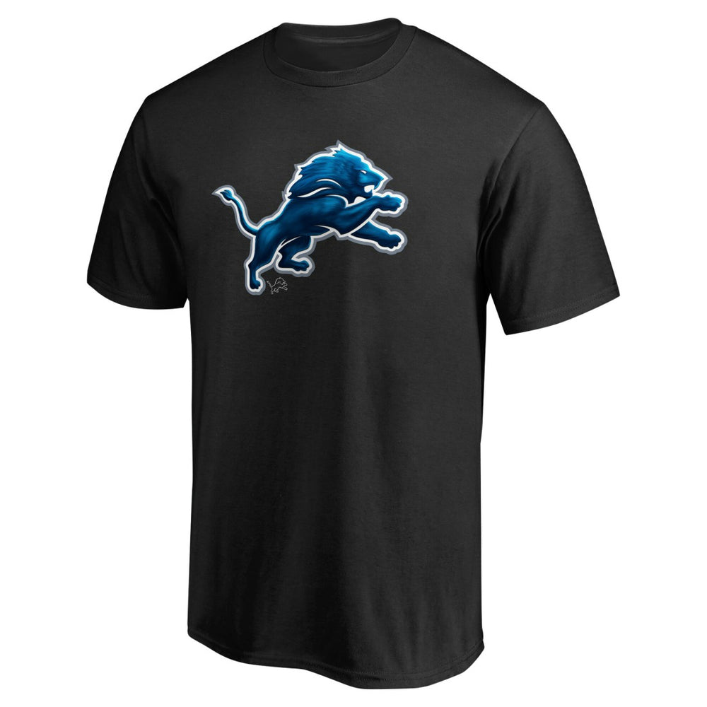 NFL Detroit Lions Personalized Midnight Mascot T-Shirt