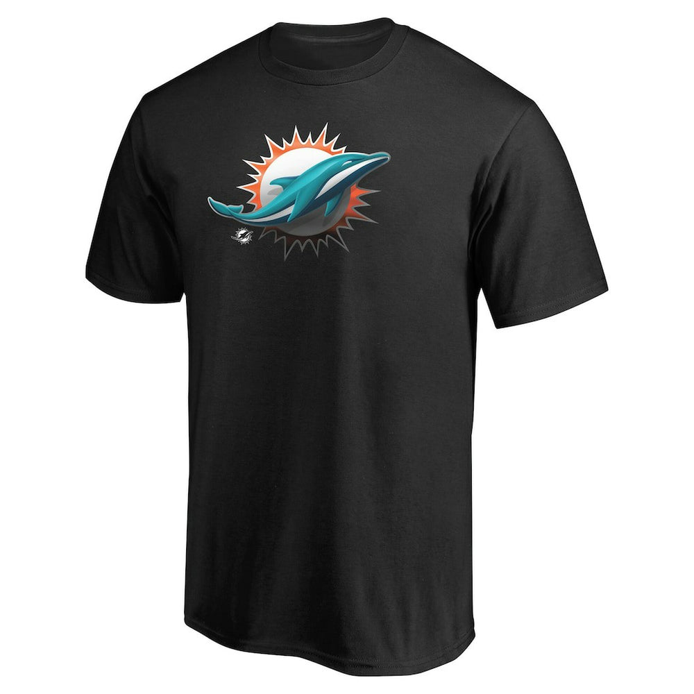 NFL Miami Dolphins Personalized Midnight Mascot T-Shirt