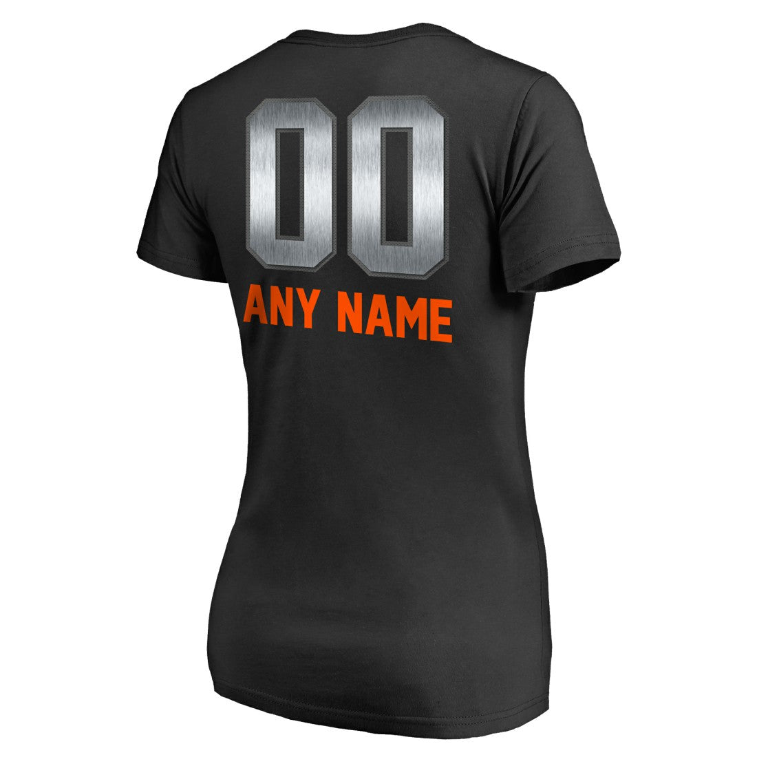 NFL Denver Broncos Women's Personalized Midnight Mascot T-Shirt