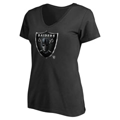 NFL Las Vegas Raiders Women's Personalized Midnight Mascot T-Shirt