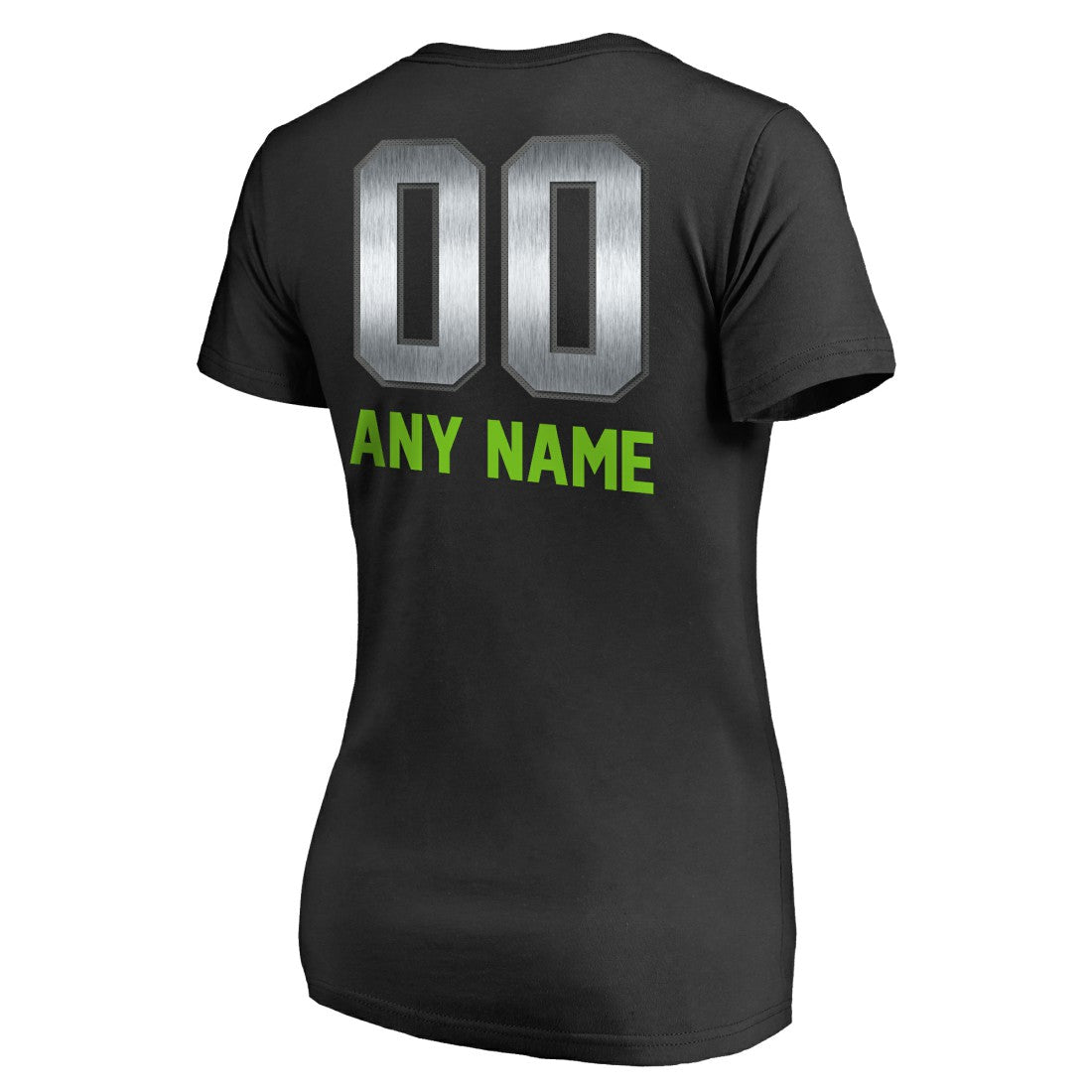 NFL Seattle Seahawks Women's Personalized Midnight Mascot T-Shirt