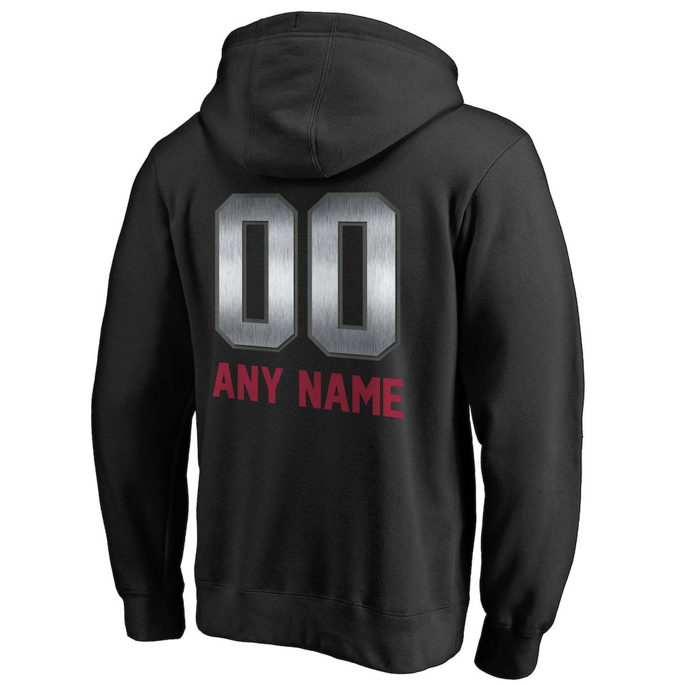 NFL Arizona Cardinals Personalized Midnight Mascot Pullover Hoodie
