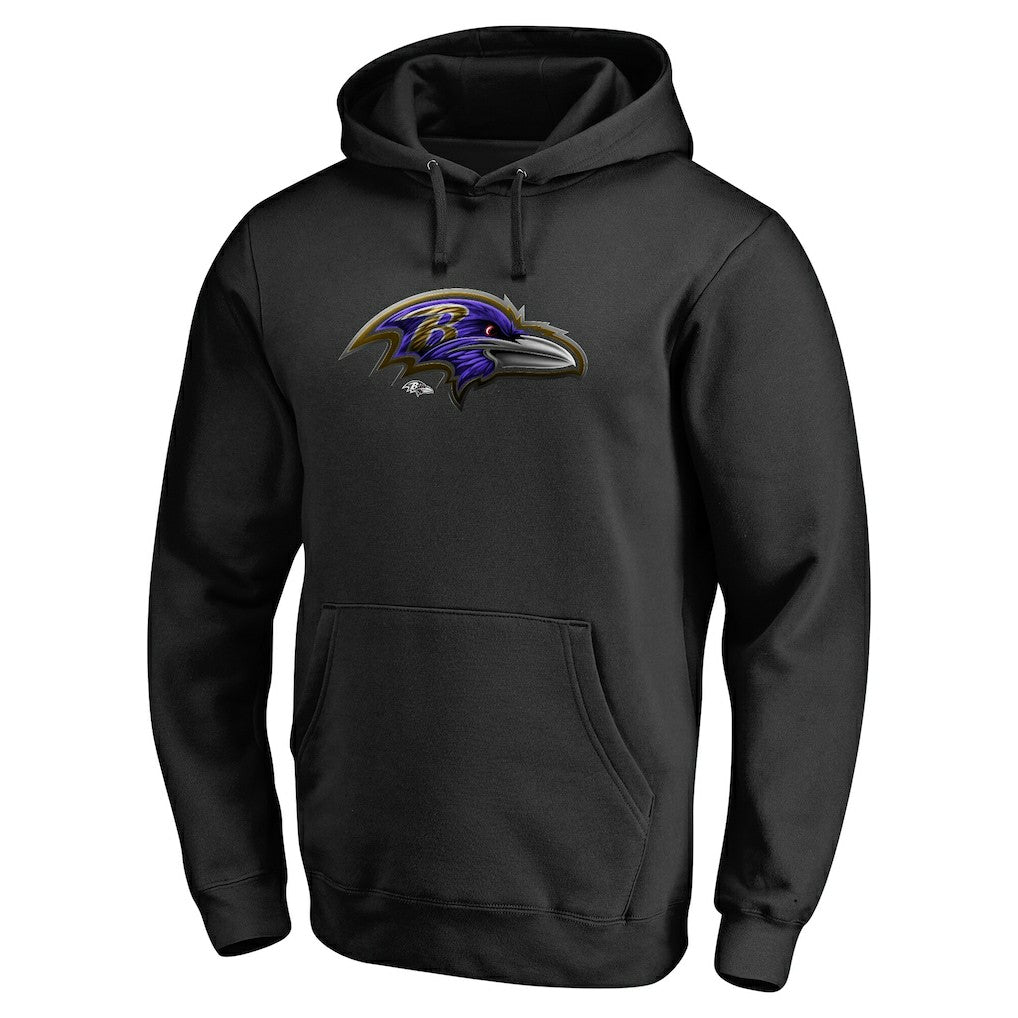 NFL Baltimore Ravens Personalized Midnight Mascot Pullover Hoodie