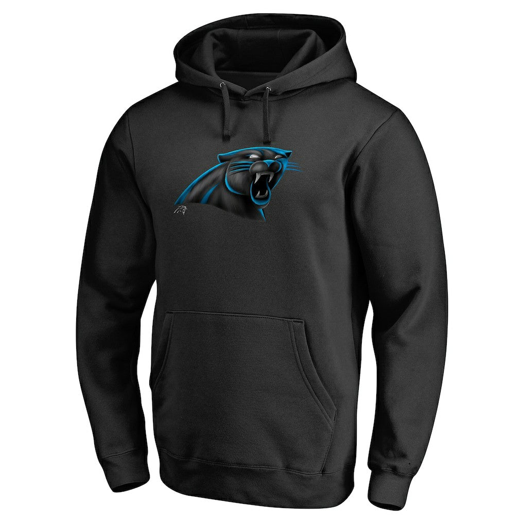 NFL Carolina Panthers Personalized Midnight Mascot Pullover Hoodie