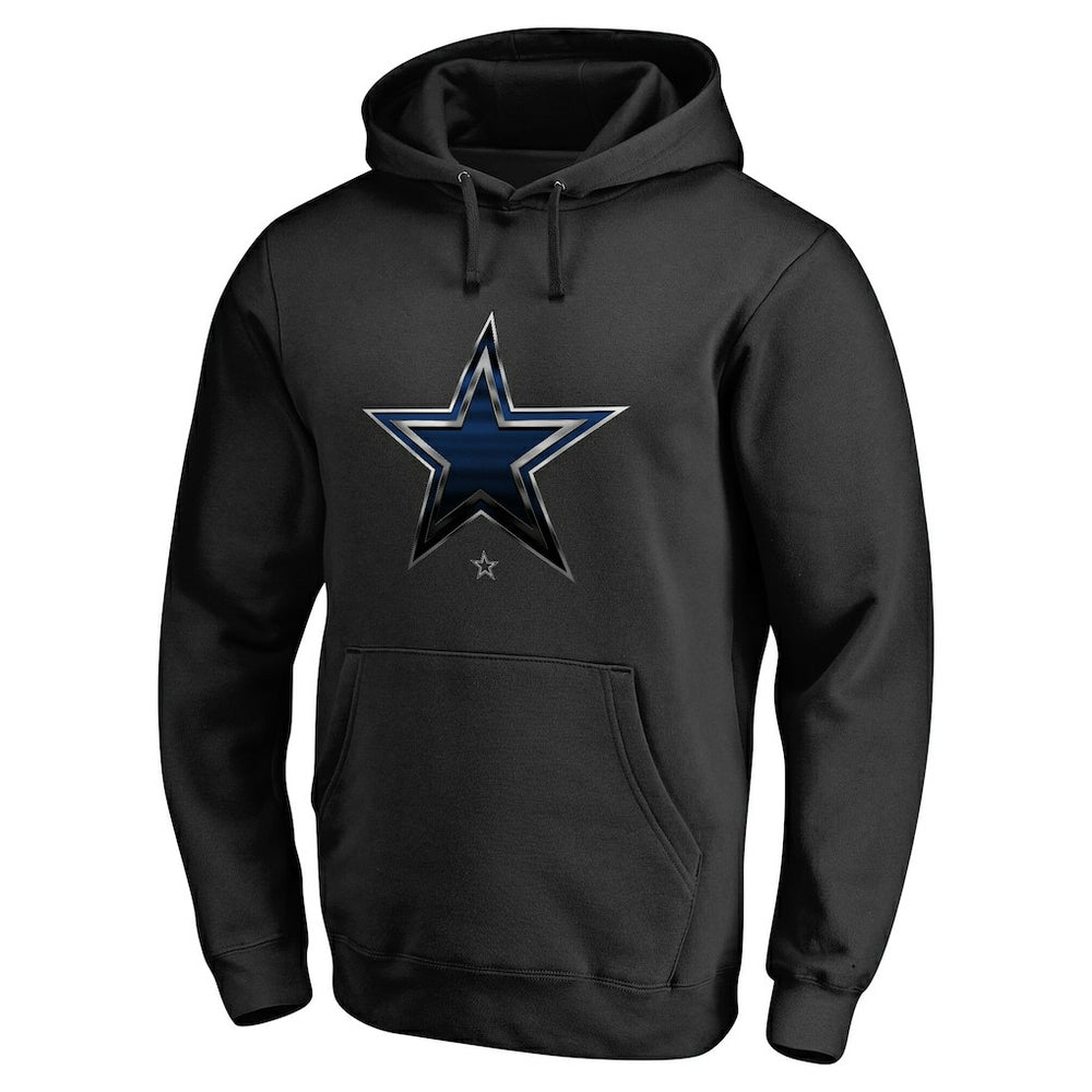 NFL Dallas Cowboys Personalized Midnight Mascot Pullover Hoodie