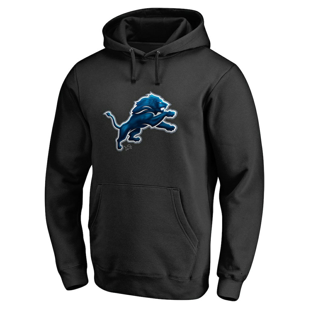 NFL Detroit Lions Personalized Midnight Mascot Pullover Hoodie