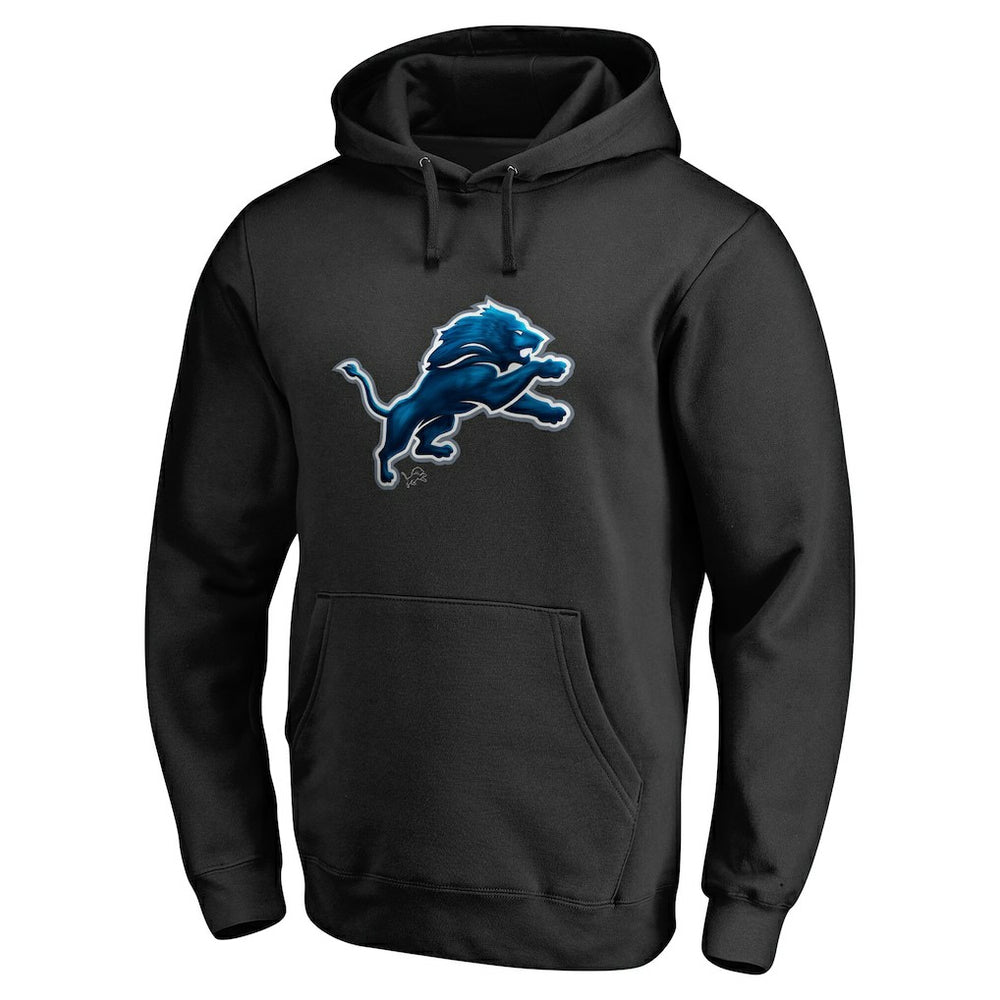 NFL Detroit Lions Personalized Midnight Mascot Pullover Hoodie