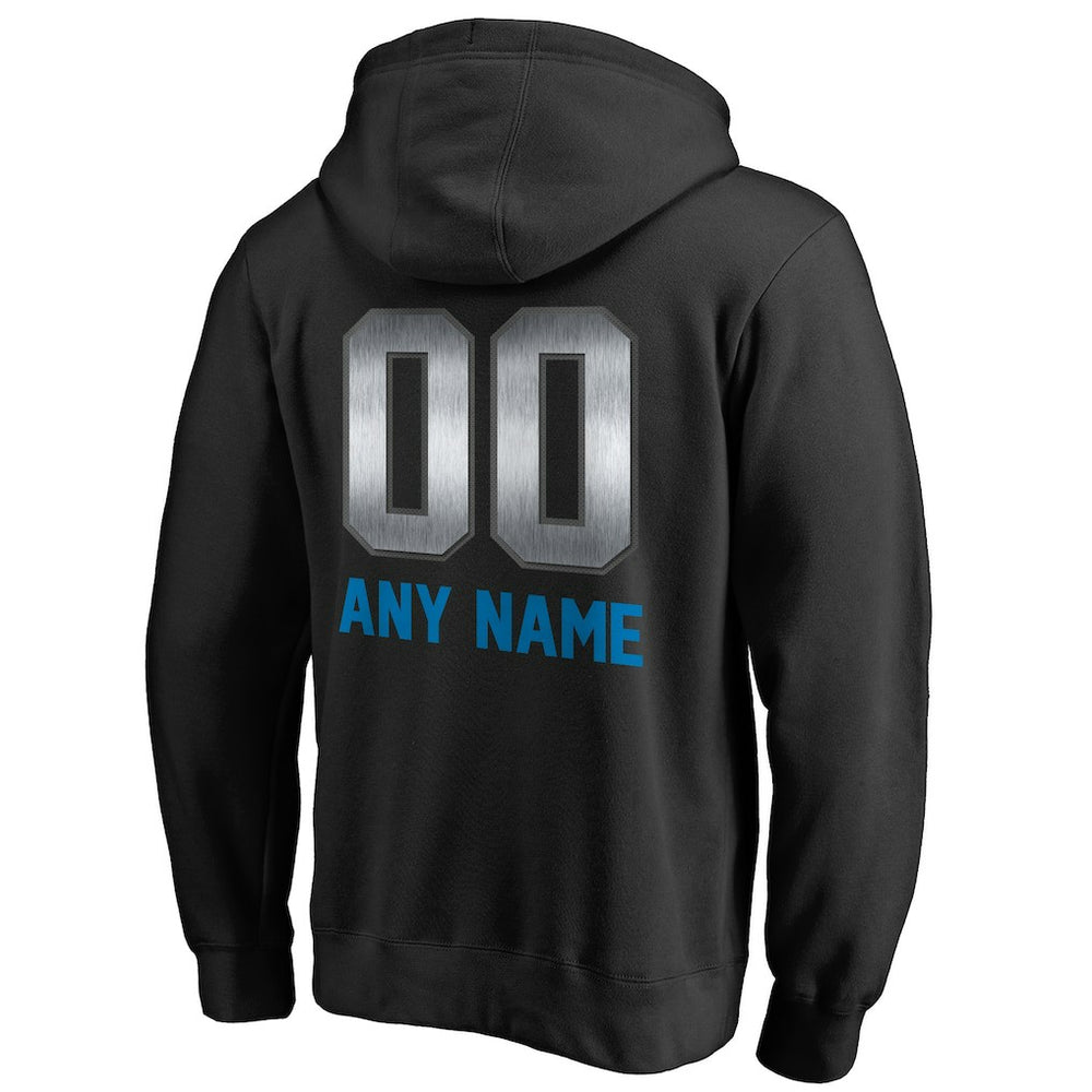 NFL Detroit Lions Personalized Midnight Mascot Pullover Hoodie