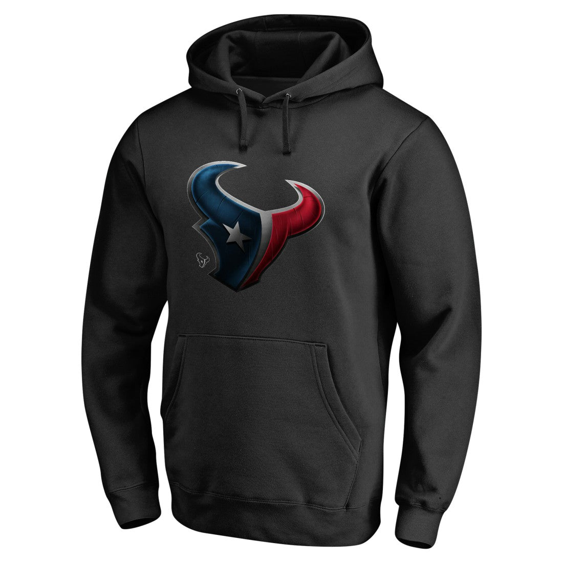 NFL Houston Texans Personalized Midnight Mascot Pullover Hoodie
