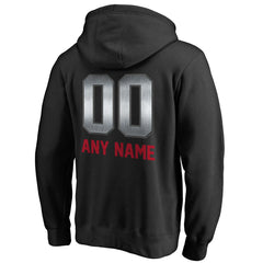 NFL Houston Texans Personalized Midnight Mascot Pullover Hoodie