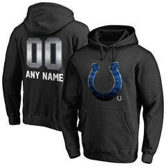 NFL Indianapolis Colts Personalized Midnight Mascot Pullover Hoodie