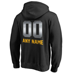 NFL Pittsburgh Steelers Personalized Midnight Mascot Pullover Hoodie