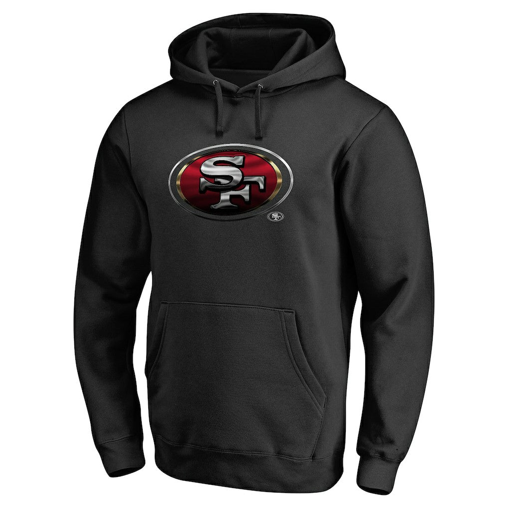 NFL San Francisco 49ers Personalized Midnight Mascot Pullover Hoodie