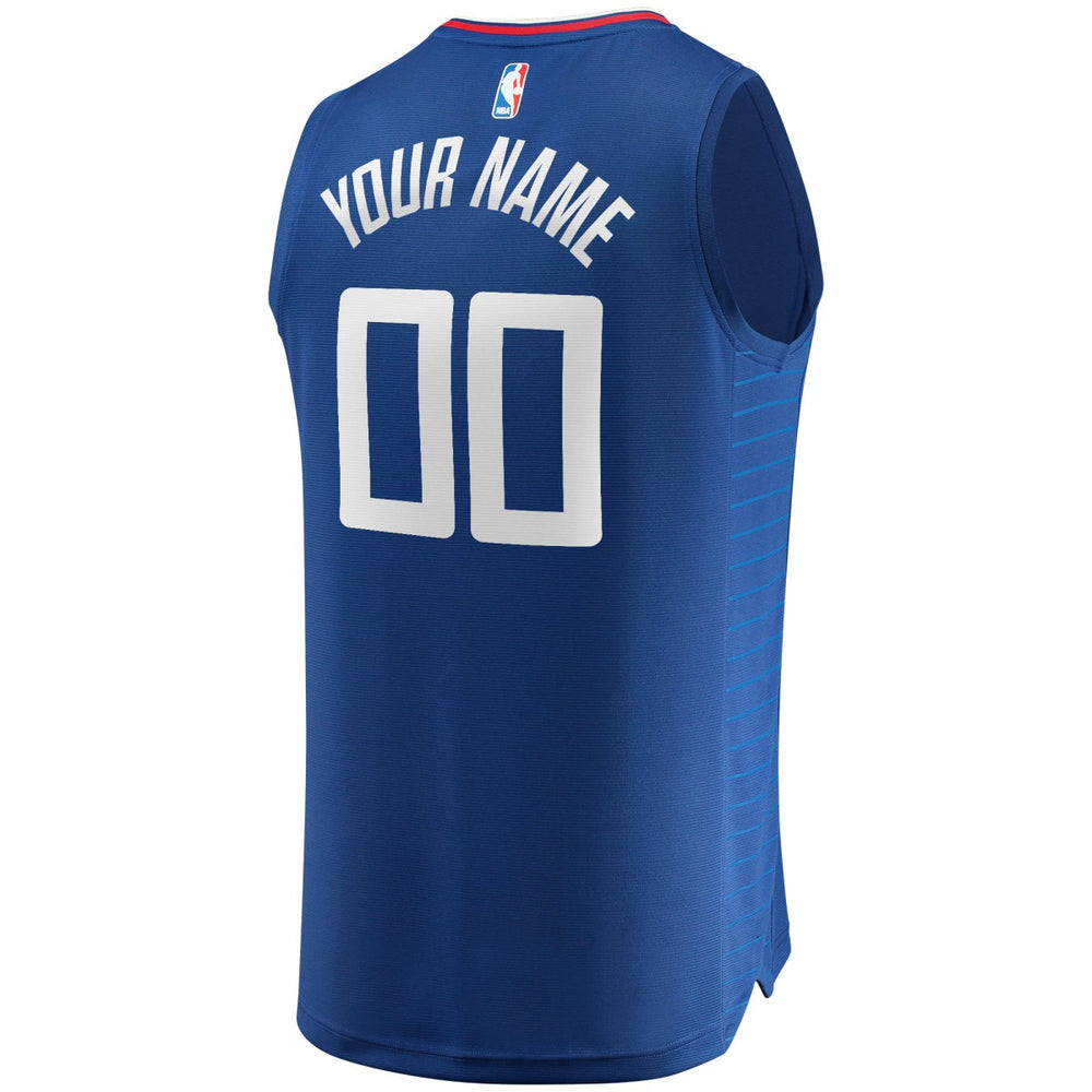 LA Clippers Youth Fast Break Custom Replica Jersey Royal - Icon Edition | Fanatics shop