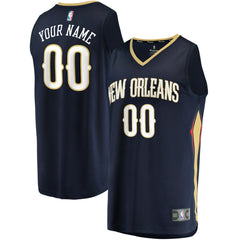New Orleans Pelicans Youth Fast Break Custom Jersey - Navy - Icon Edition | Fanatics online