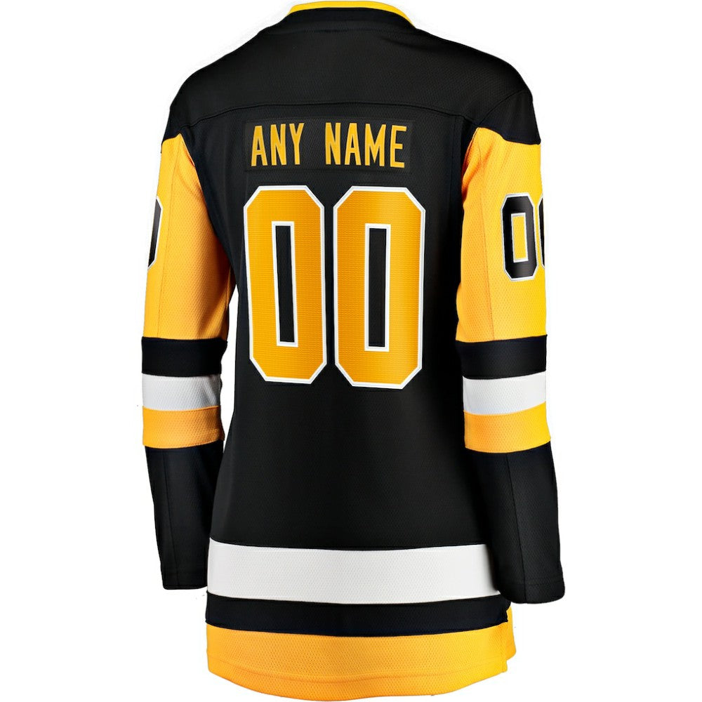 Pittsburgh Penguins Fanatics Women's Home Breakaway Custom Jersey