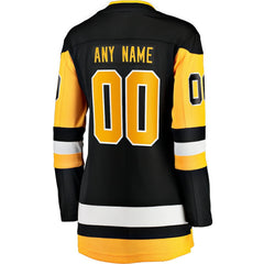 Pittsburgh Penguins Fanatics Women's Home Breakaway Custom Jersey