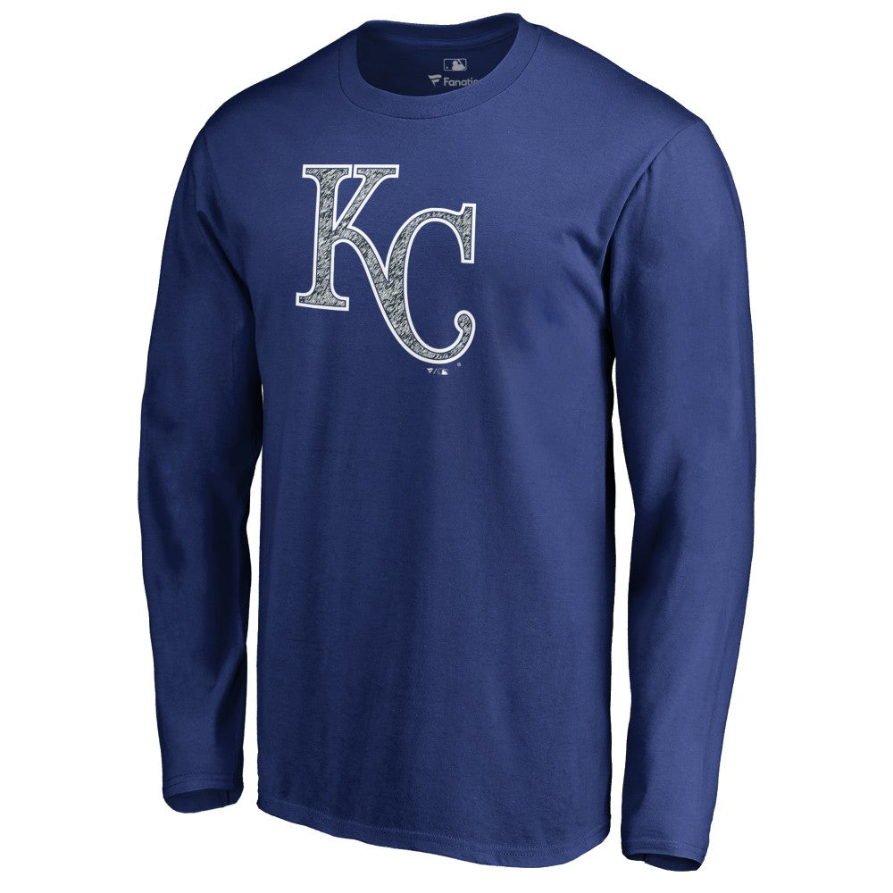Kansas City Royals Static Logo Long Sleeve T-Shirt - Royal