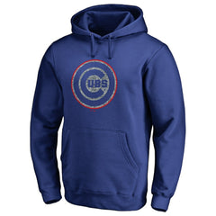 Chicago Cubs Static Logo Pullover Hoodie - Royal