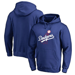 Los Angeles Dodgers Cooperstown Collection Huntington Pullover Hoodie - Royal
