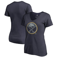 Buffalo Sabres Women's Static Logo V-Neck T-Shirt