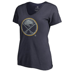 Buffalo Sabres Women's Static Logo V-Neck T-Shirt
