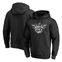 Phoenix Suns Marble Logo Pullover Hoodie - Black outlet