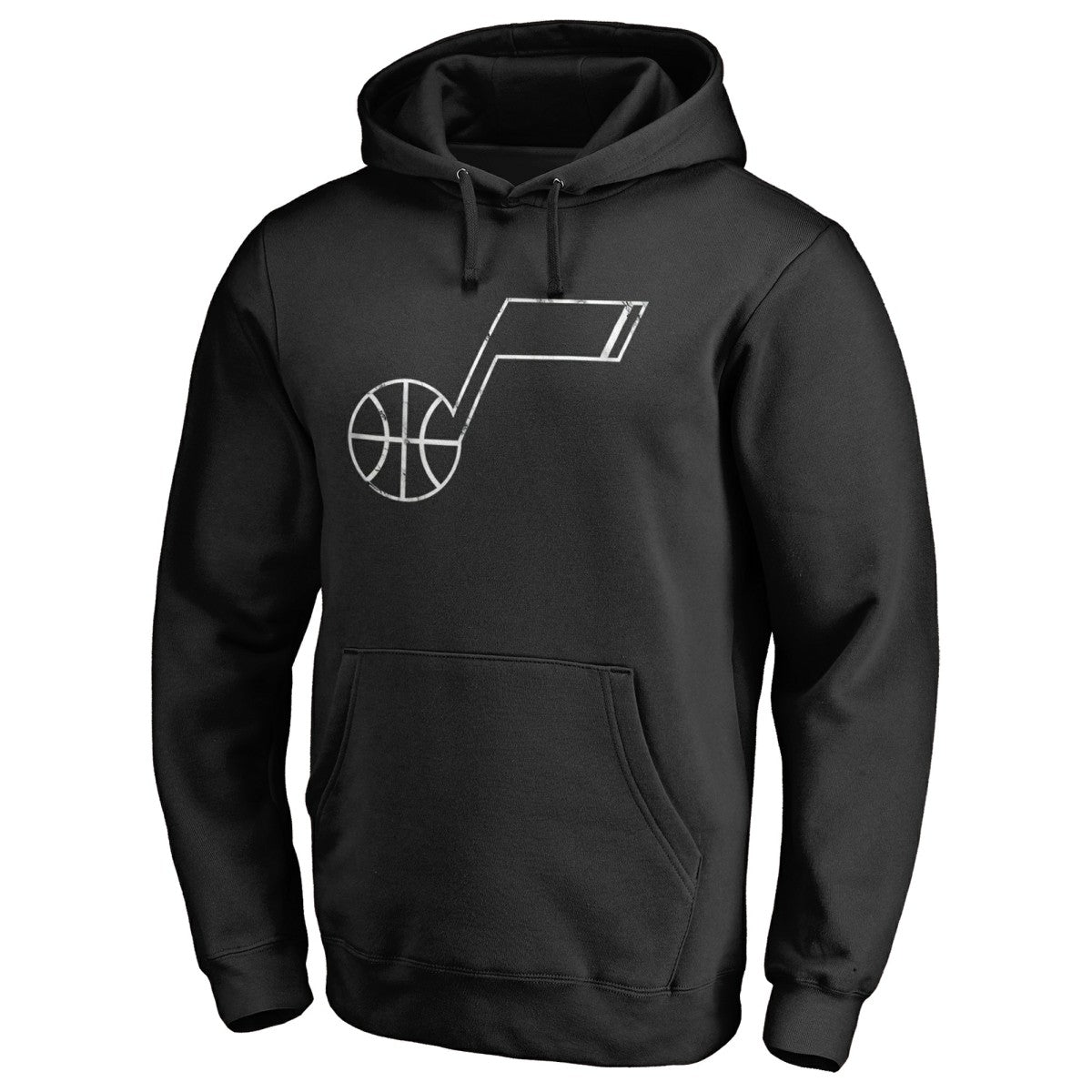 Utah Jazz Marble Logo Pullover Hoodie - Black online