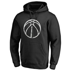 Washington Wizards Marble Logo Pullover Hoodie - Black cheap
