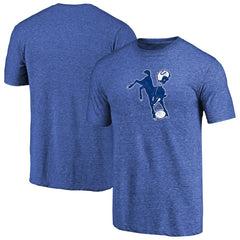 NFL Indianapolis Colts Throwback Logo Tri-Blend T-Shirt