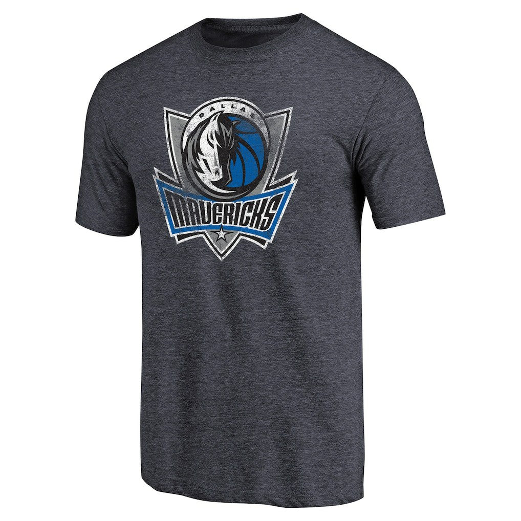 Dallas Mavericks Distressed Logo Tri-Blend T-Shirt sale - Navy cheap