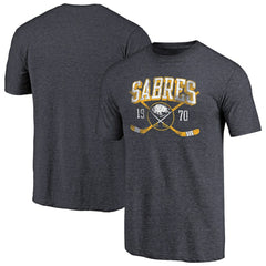 Buffalo Sabres Vintage Collection Line Shift Tri-Blend T-Shirt