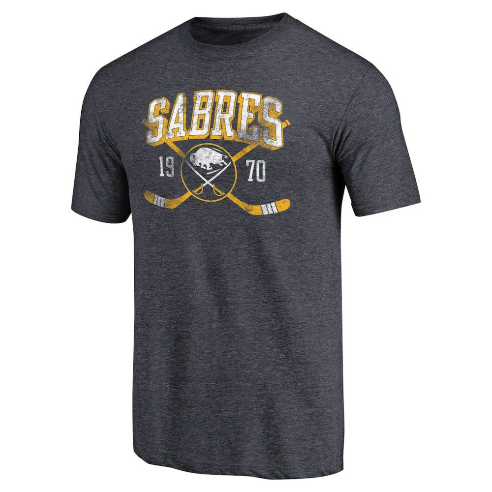 Buffalo Sabres Vintage Collection Line Shift Tri-Blend T-Shirt