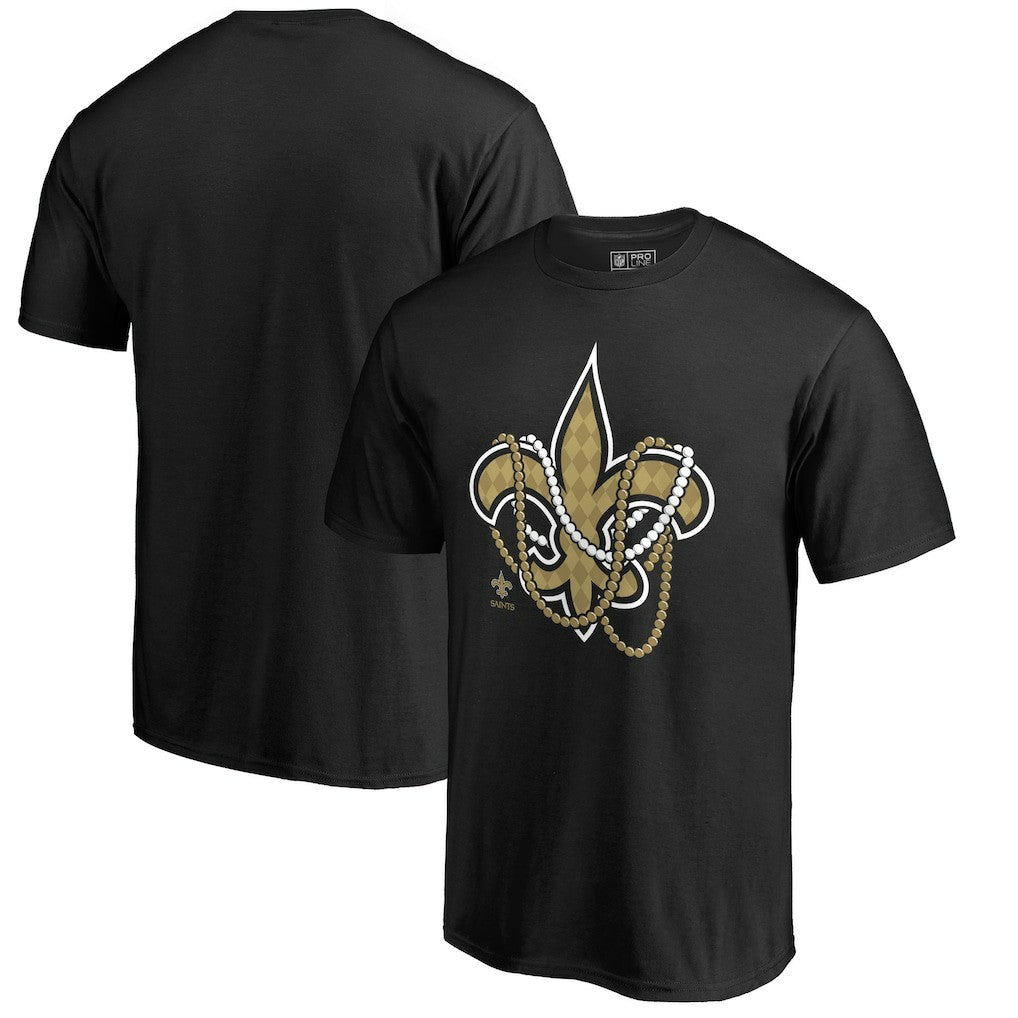 NFL New Orleans Saints Beads Hometown Collection T-Shirt