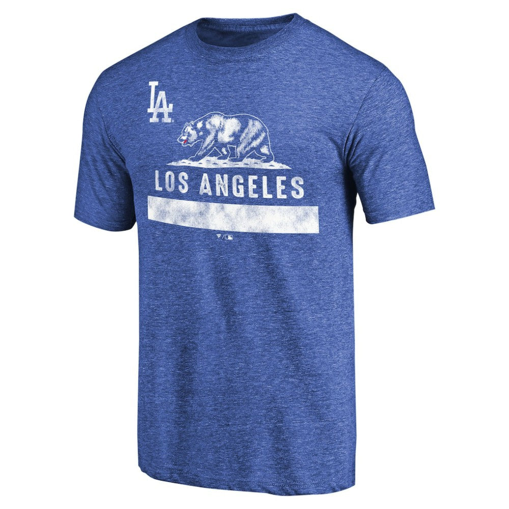 Los Angeles Dodgers Hometown Collection LA Bear T-Shirt - Royal
