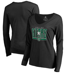 Dallas Stars Women's Hometown Collection V-Neck Long Sleeve T-Shirt