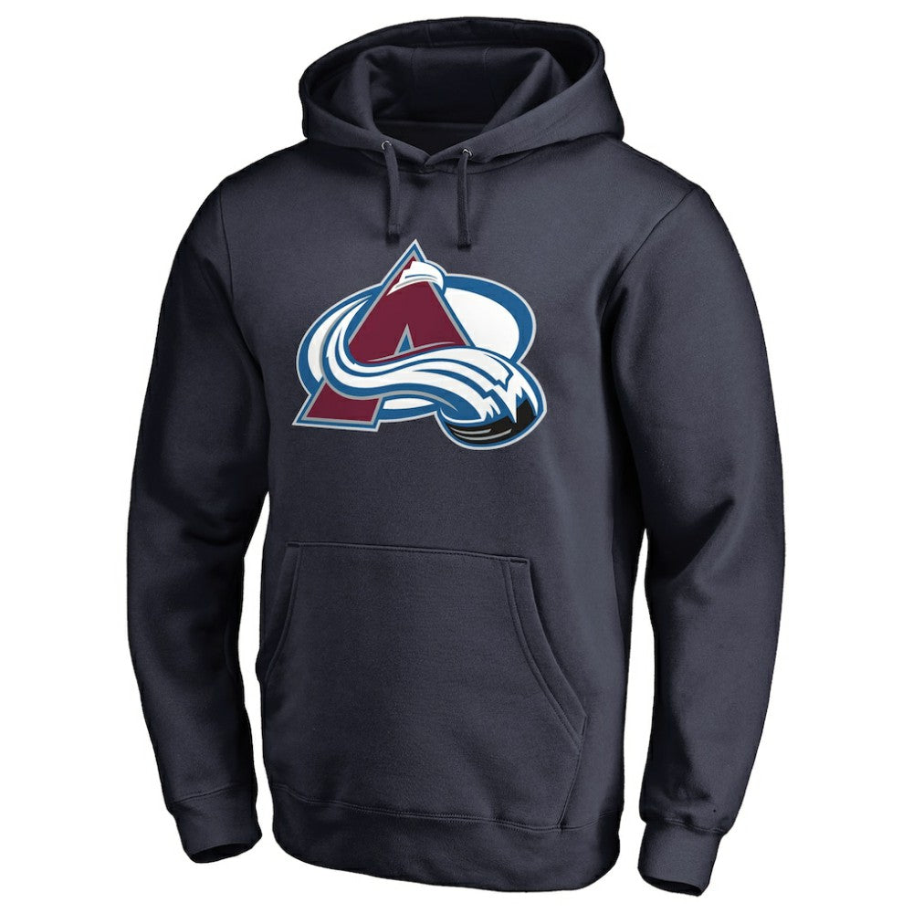 Nathan MacKinnon Colorado Avalanche Backer Name & Number Pullover Hoodie