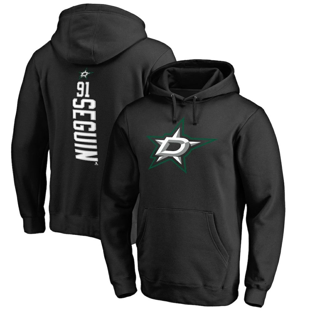 Tyler Seguin Dallas Stars Backer Name & Number Pullover Hoodie