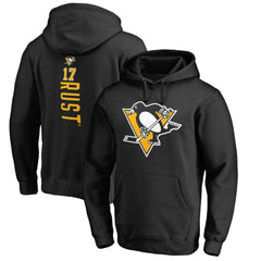 Bryan Rust Pittsburgh Penguins Backer Name & Number Pullover Hoodie