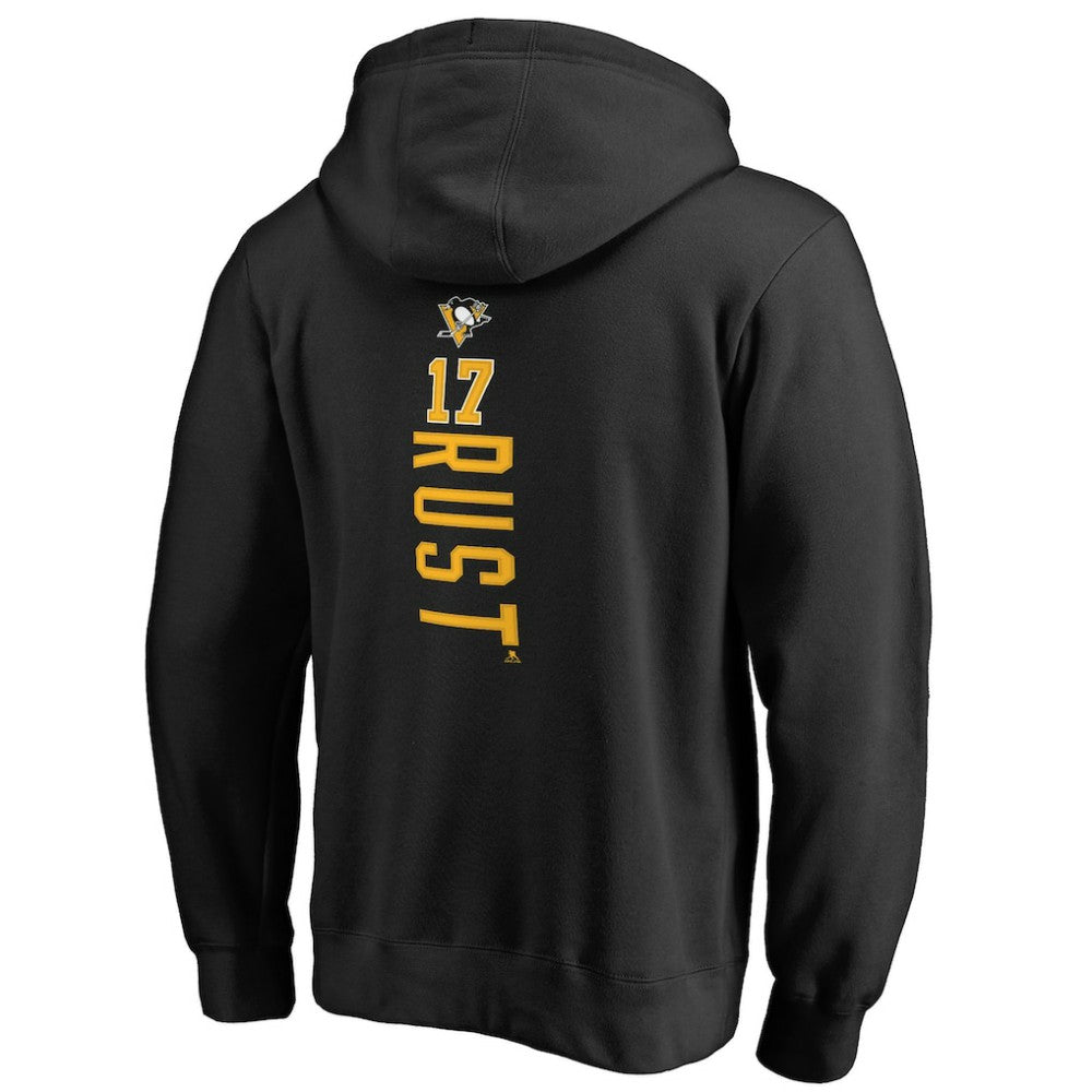 Bryan Rust Pittsburgh Penguins Backer Name & Number Pullover Hoodie