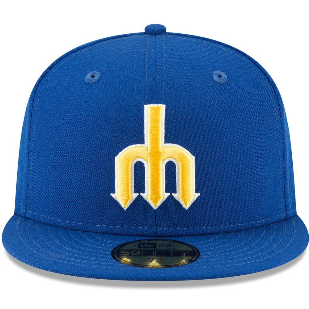 Seattle Mariners Cooperstown Collection Wool 59FIFTY Fitted Hat - Blue | New Era