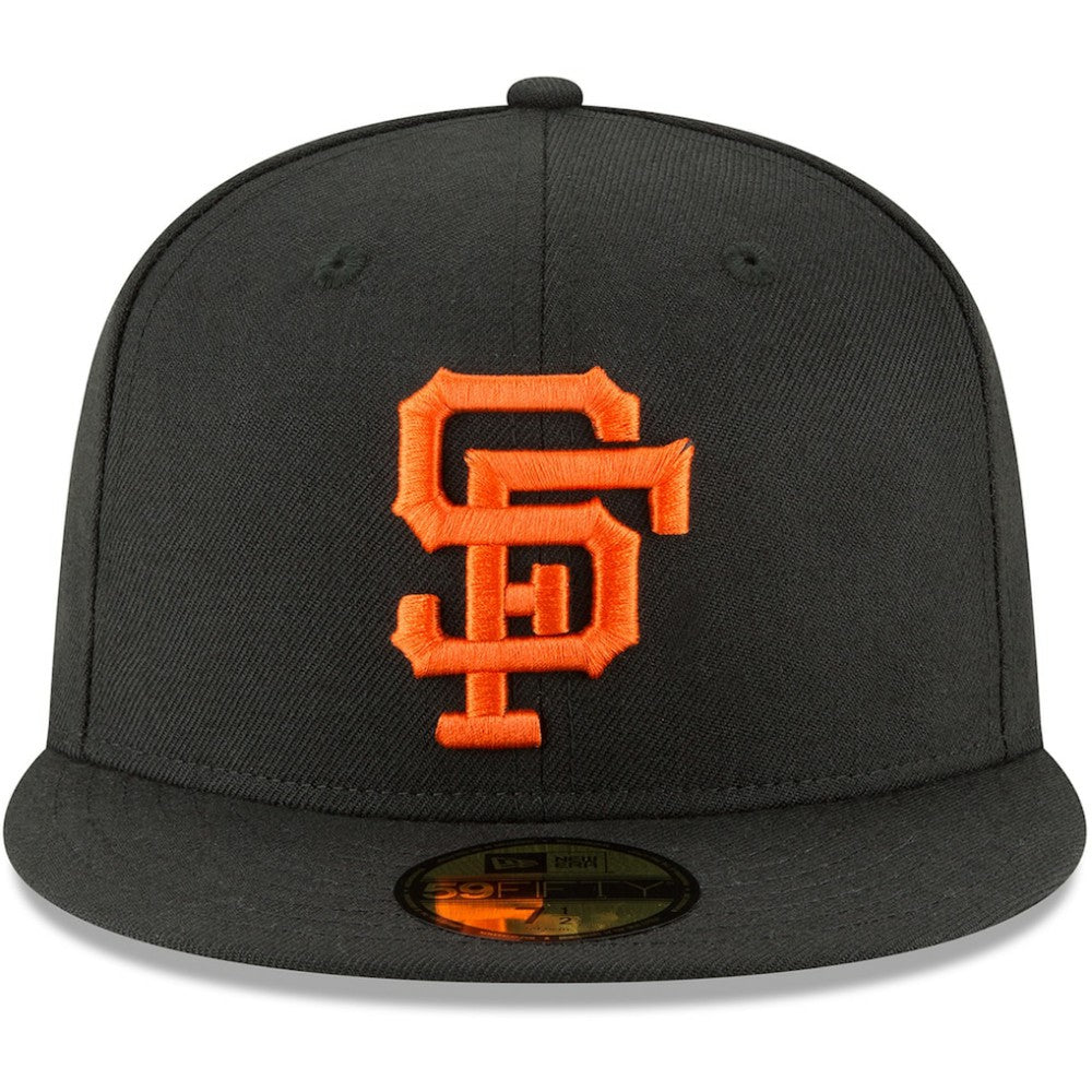 San Francisco Giants Cooperstown Collection Wool 59FIFTY Fitted Hat - Black | New Era