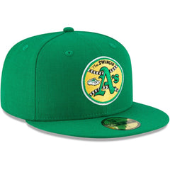 Athletics Cooperstown Collection Wool 59FIFTY Fitted Hat - Green | New Era