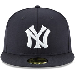 New York Yankees Cooperstown Collection Wool 59FIFTY Fitted Hat - Navy | New Era