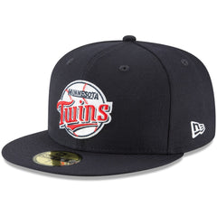 Minnesota Twins Cooperstown Collection Wool 59FIFTY Fitted Hat - Navy | New Era