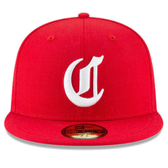 Cincinnati Reds Cooperstown Collection Wool 59FIFTY Fitted Hat - Red | New Era