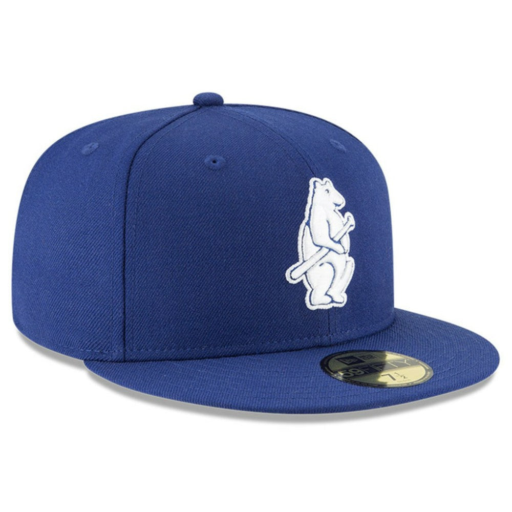 Chicago Cubs Cooperstown Collection Wool 59FIFTY Fitted Hat - Royal | New Era