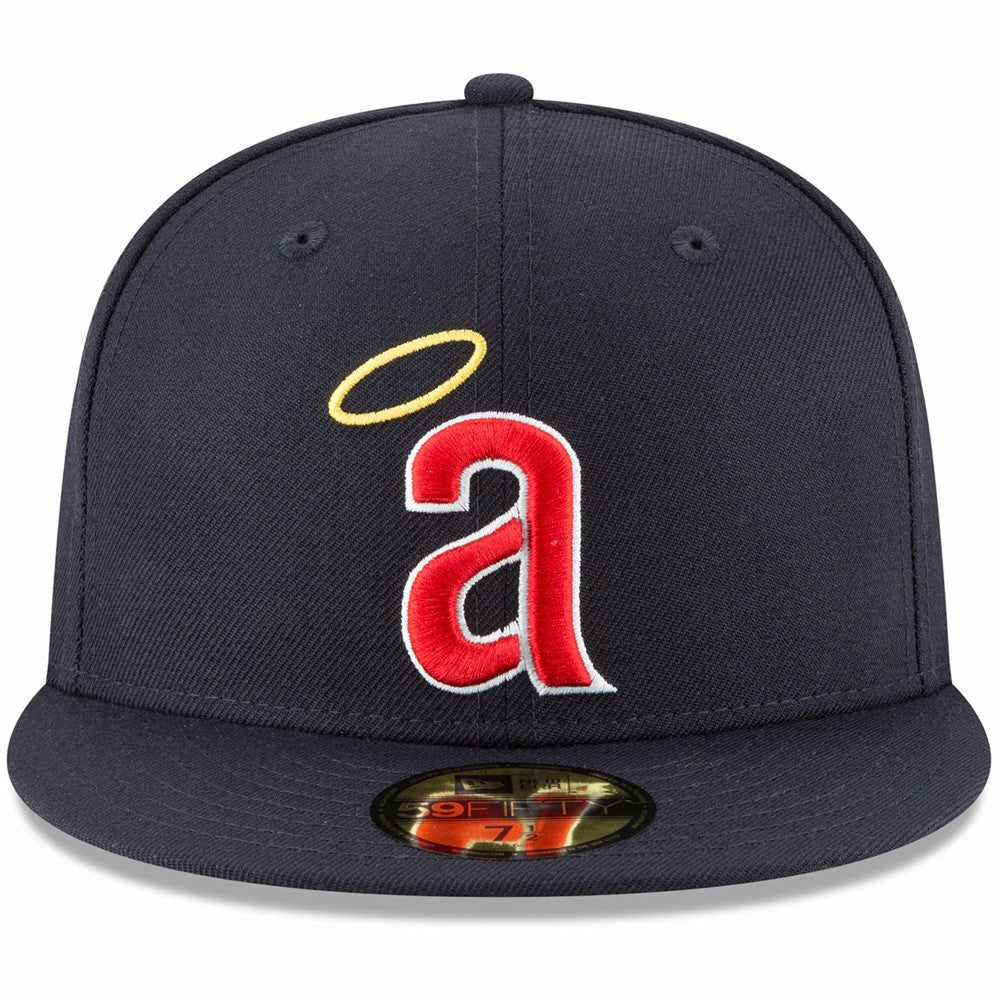 California Angels Cooperstown Collection Wool 59FIFTY Fitted Hat - Navy | New Era