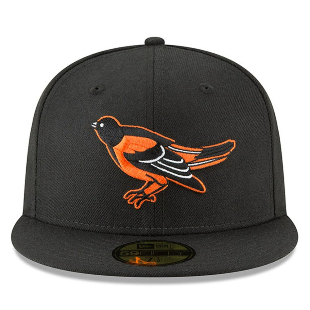 Baltimore Orioles Cooperstown Collection Wool 59FIFTY Fitted Hat - Black | New Era
